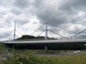 Viaduc du métro Val - Norman Foster - Rennes 2001