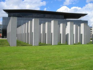 Aurelie Nemours and new museum (Frac Bretagne) by Odile Decq