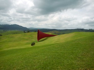 Anish Kapoor, "Dismemberment Site 1", 2003-09, Nouvelle-Zélande